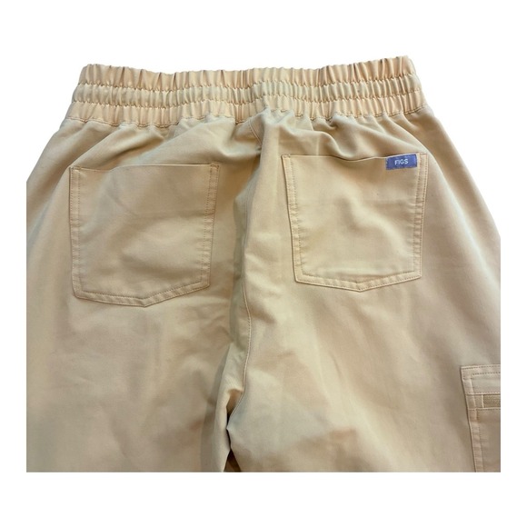 FIGS Technical Collection Jogger Scrub Pants Womens Sz M/P Mustard Yellow - Picture 7 of 7